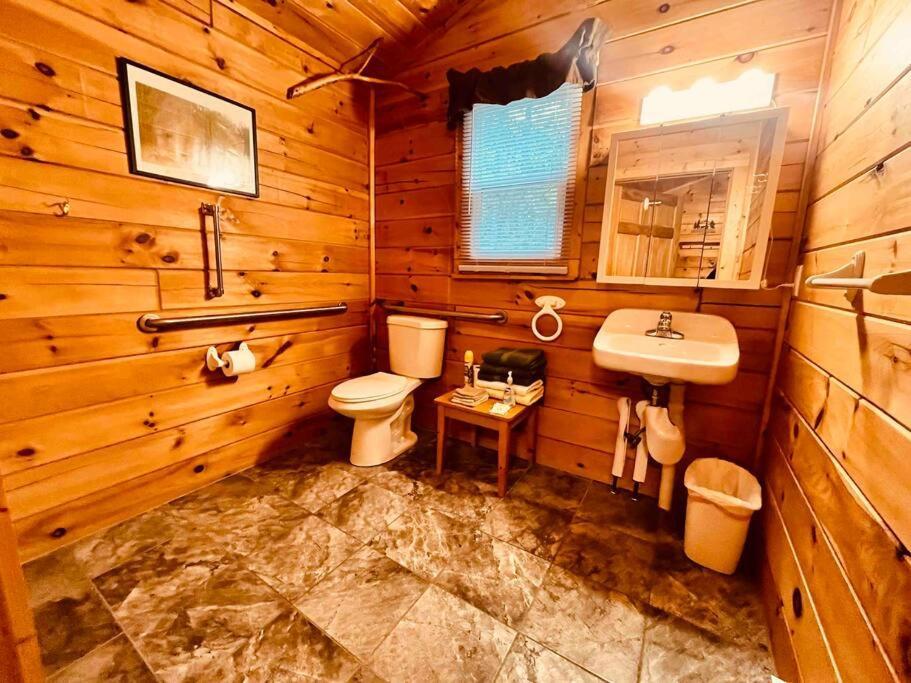 Willow Cabin Thompsonville Bagian luar foto